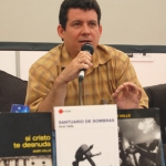 Semana Negra 2007. Während der Preisverleihung "NOVELPOL" für seinen Roman "Freistatt der Schatten". Gijón, Spanien, Juli 2007.