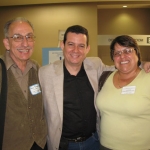 Mit der Professoren Dr. Raul Fernandez und Dr. Lourdes Martinez Echazabal. Irvine, U.S.A, 2008.