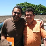 Festival de la Palabra: With the Colombian writer Mario Mendoza. Puerto Rico, May 2010.